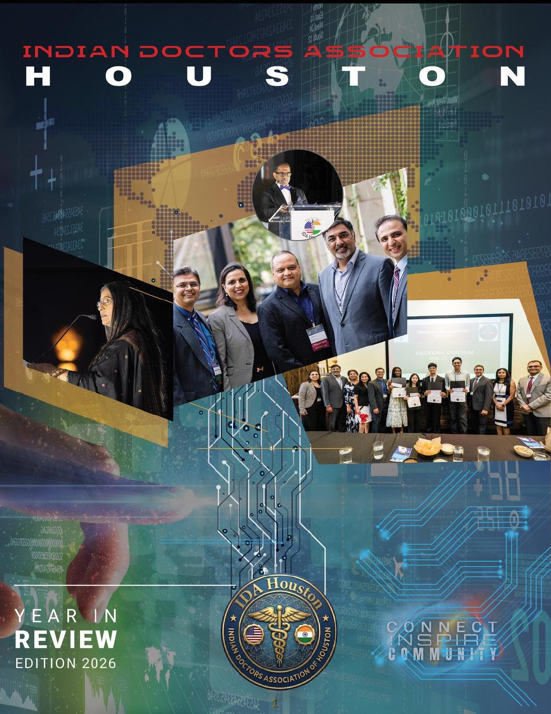 IDA Houston Gala Magazine – Year in Review, Edition 2026 cover